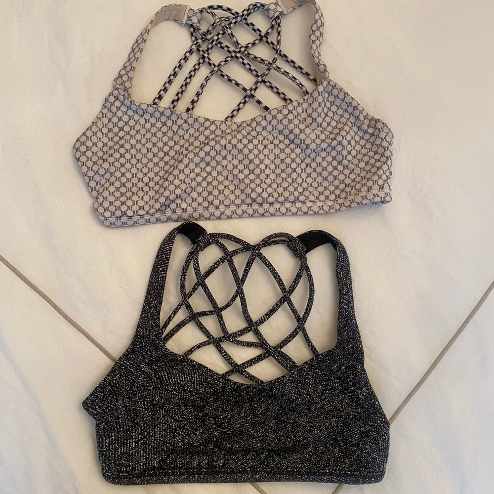 * 2 Lululemon Sports Bras * SIZE 4